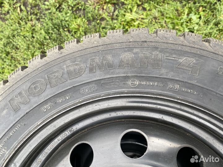 Штамповки 4x100 nokian nordman 4 185/65 R15