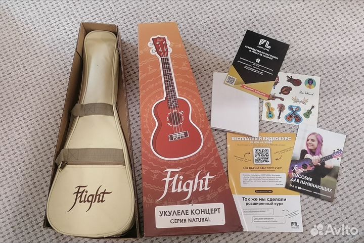 Укулеле Концерт Flight Natural
