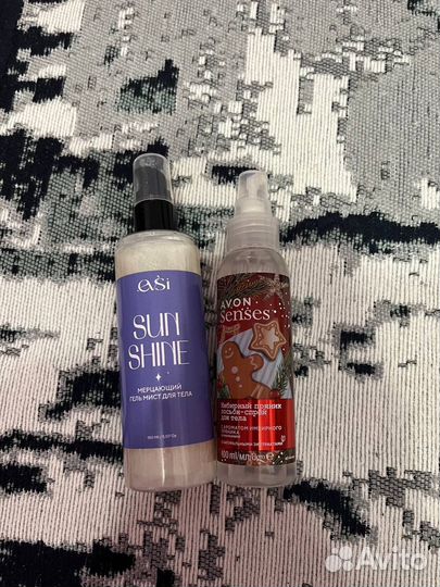 Спрей для тела, шиммер