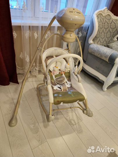 Детский электро качели