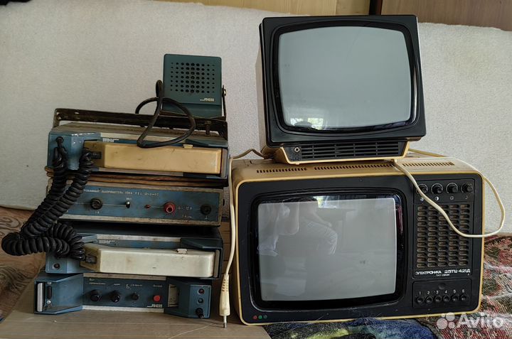 Телевизоры и радиостанции СССР