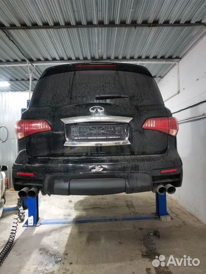 Гидростойка Infinity QX56 QX80 прокачка системы