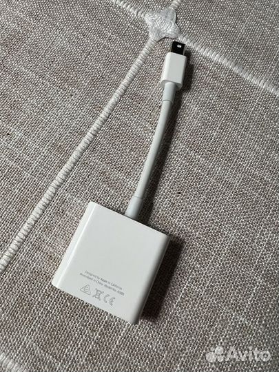 Переходник Apple mini DisplayPort - DVI-D