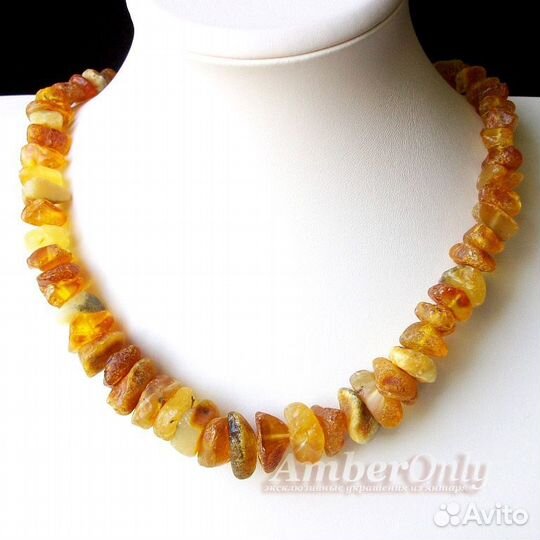 Лечебные бусы из янтаря (арт. 2130b)