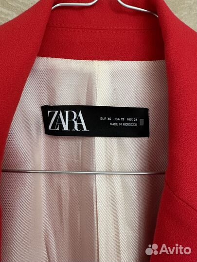 Пиджак zara новый