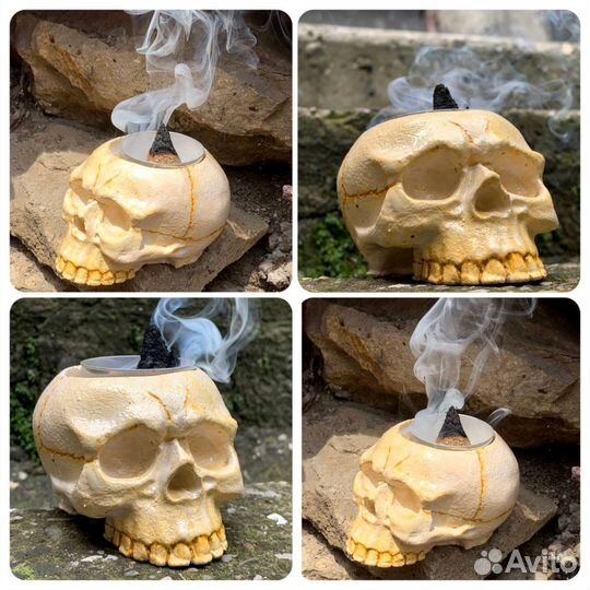 Подсвечник Череп