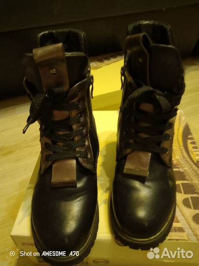 Сапоги зимние для девочки 34