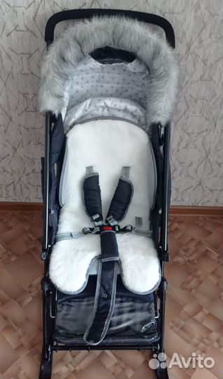 Санки коляска nika