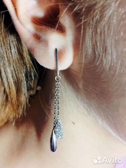 Серебряные серьги