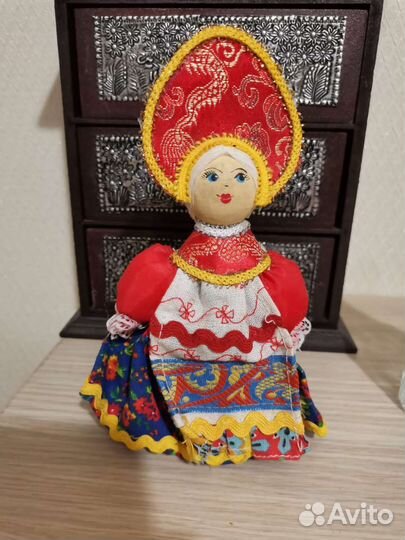 Кукла Русская красавица винтаж