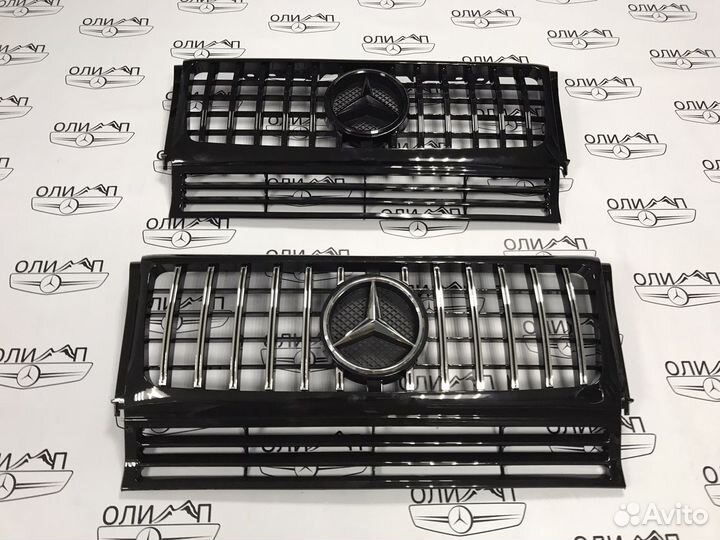Решетка радиатора AMG 63 GT на Mercedes W463