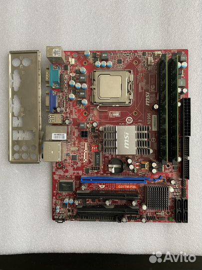 Комплект intel Q8400/4Gb/MSI G31TM-P35