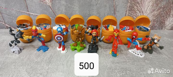 Киндер сюрприз марвел