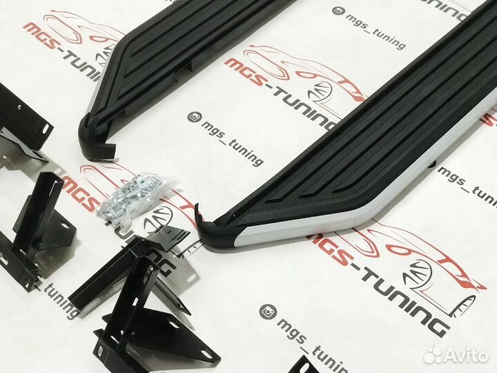 Пороги на Land Rover Discovery 04-16г