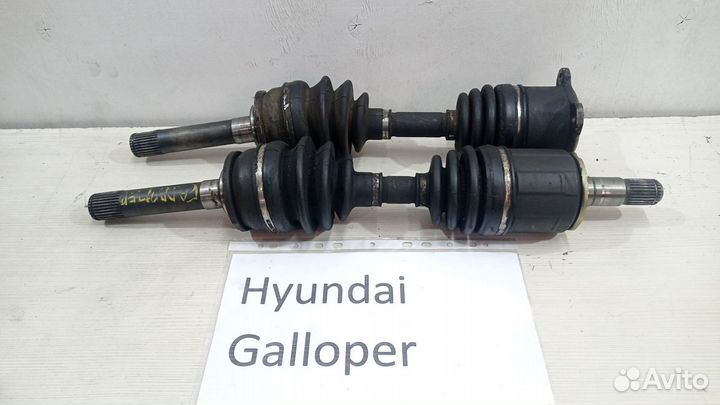 Полуось со шрусом 2.5д Hyundai Galloper 2, 2002г