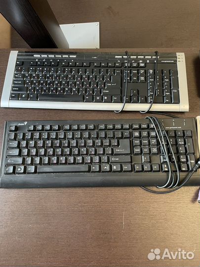 Комплект (клавиатура+мышь) Oklick S650, USB, прово