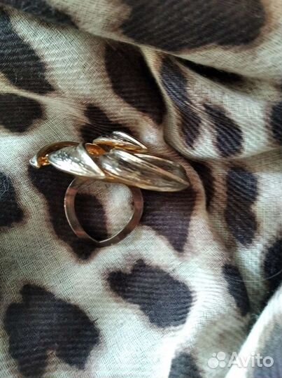 Брошь с зажимом для шарфа, платка СССР