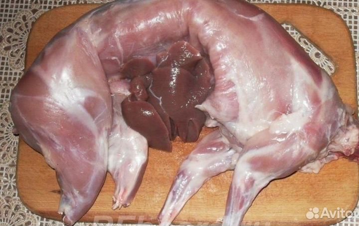 Мясо молодых кроликов
