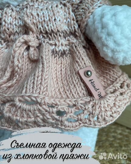 Вязаные игрушки Кошечка, вязаный кот