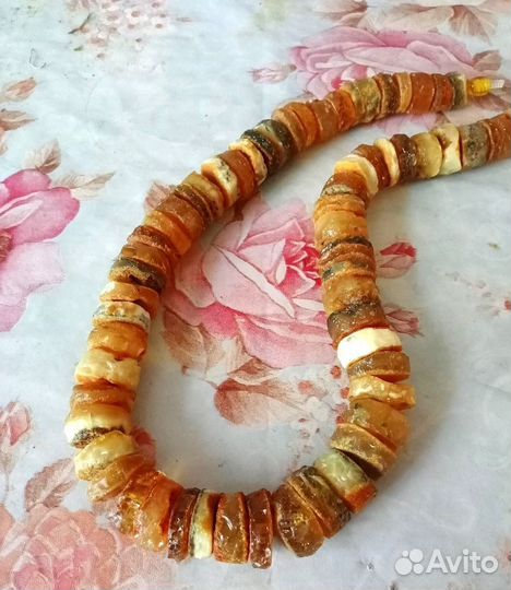 Янтарные бусы Лечебные для здоровья