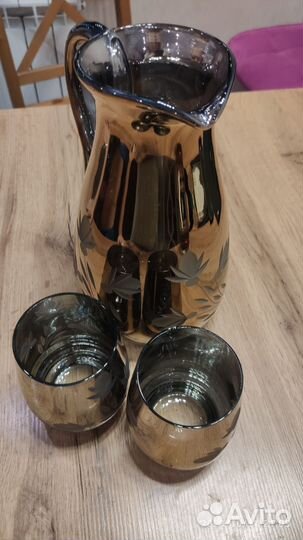 Кувшин и 2 стакана