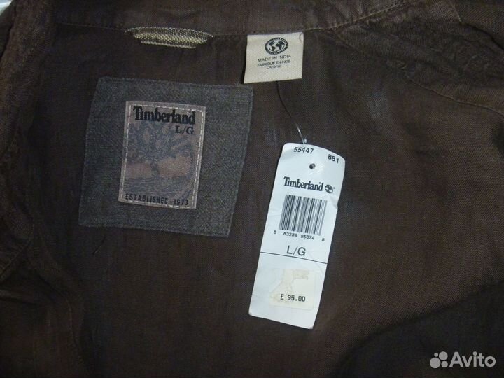 Timberland френч из льна