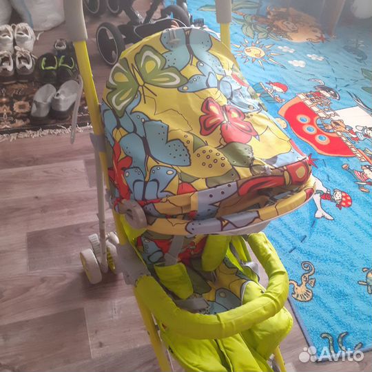 Прогулочная коляска трость бу