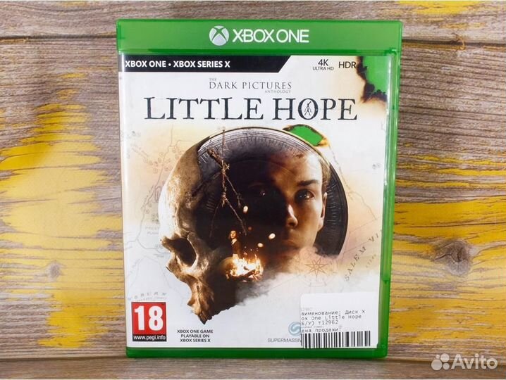 Диск Xbox One Little Hope (Б/У)