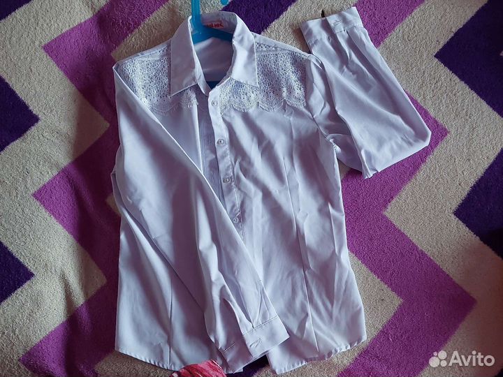 Блузка белая. Рубашка