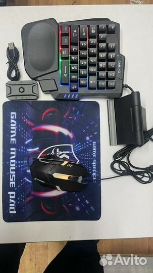 Игровая клавиатура и мышь для телефона