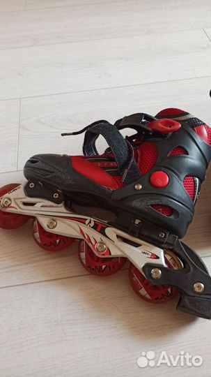 Роликовые коньки раздвижные 36-38