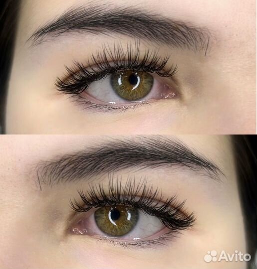 Наращивание ресниц модель