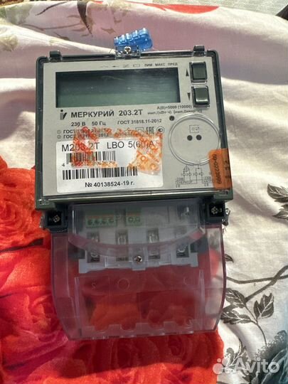 Счетчик меркурий 203.2 Т