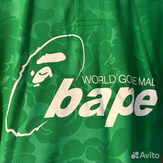 Поло bape FW22 Soccer Relaxed