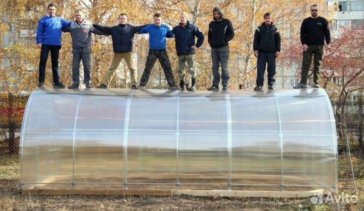 Теплица из поликарбоната