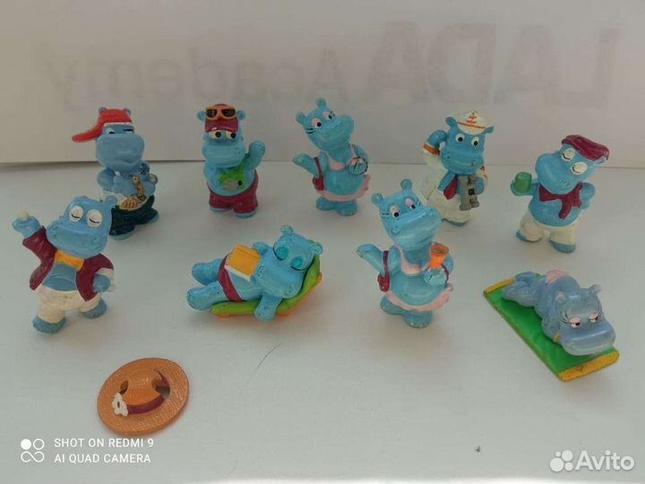 Игрушки из Киндера 90-х годов, Бегемот Ferrero