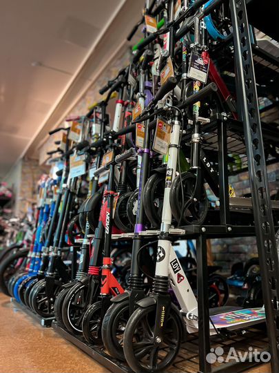 Самокат городской взрослый и детский