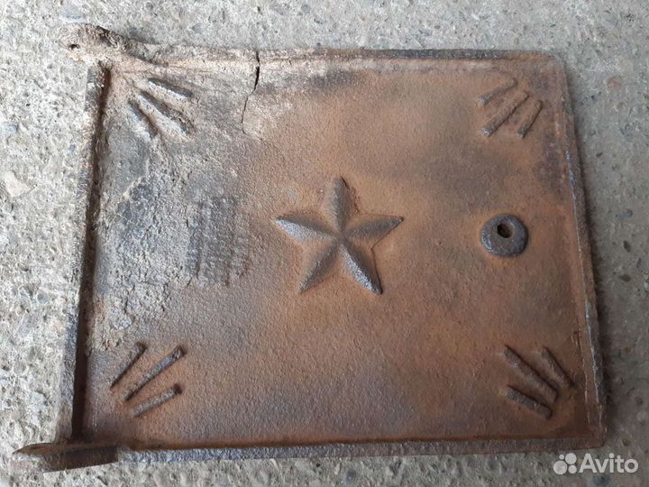 Дверца печная старая