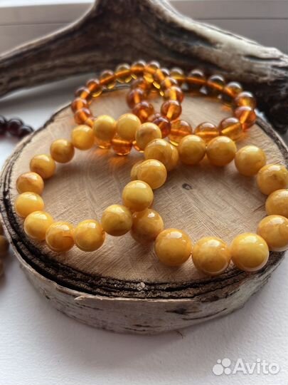 Изделия из натурального янтаря