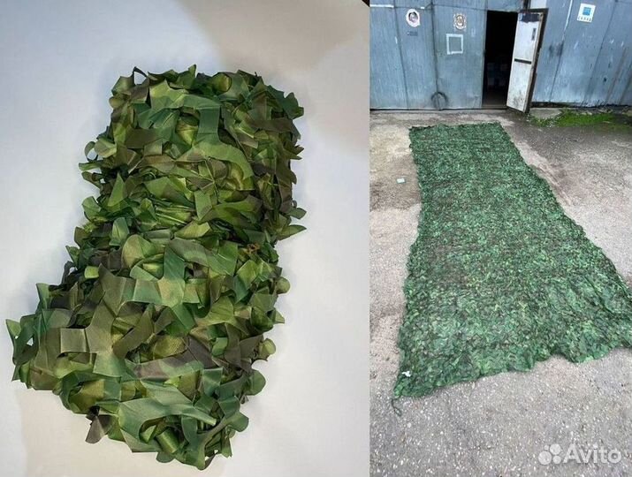 Сетка маскировочная / Камуфляж / 3х6