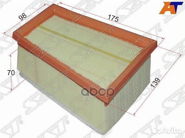 Фильтр воздушный renault duster 10/nissan alme