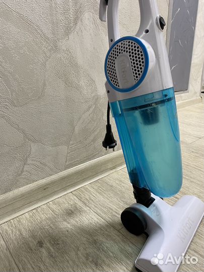 Вертикальный пылесос Kitfort кт-523-2, Blue