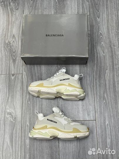 Кроссовки Balenciaga Triple-S White (36-45)