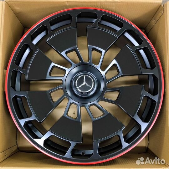 Новые кованые колеса R21 на Mercedes Гелендваген