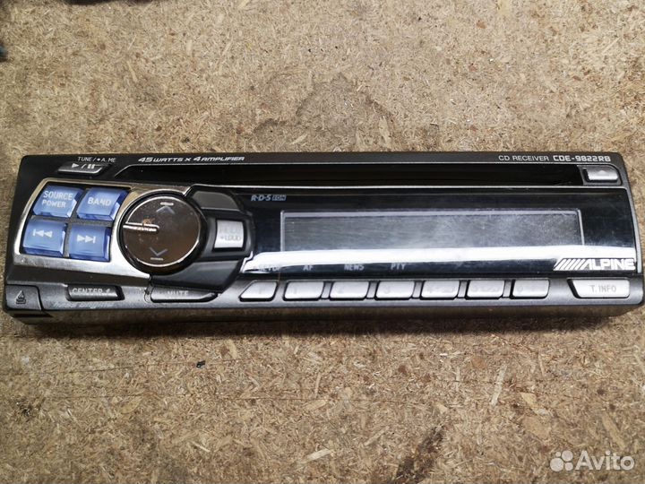 Панели магнитол alpine CDE-9822RB