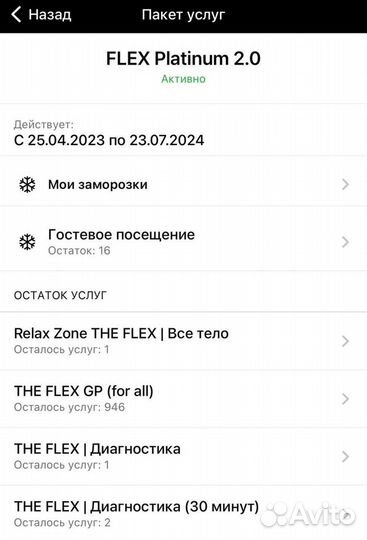 Абонемент в фитнес The Flex