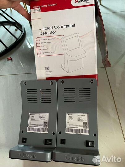 Детектор подлинности валют cassida uno