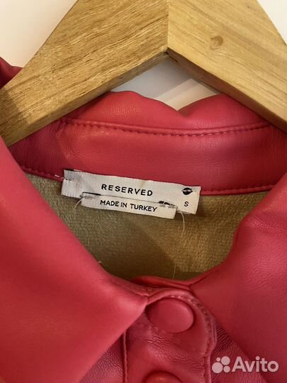 Кожаная блузка