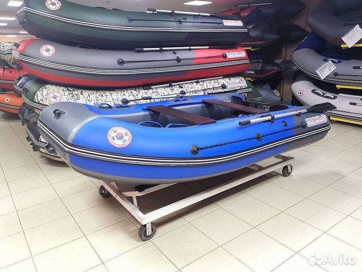 Лодка mishimo PRO 370 синяя