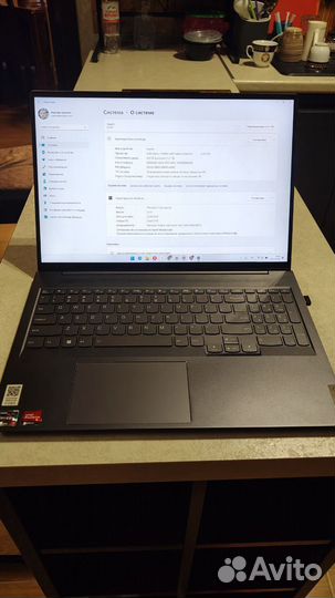 Сенсорный Lenovo Yoga Slim 7 Pro 16s 6800h